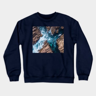 Rocky beaches Crewneck Sweatshirt